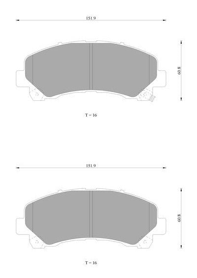 Bosch Disc Brake Pad Set - DB1841BL