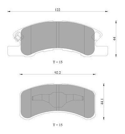 Bosch Disc Brake Pad Set - DB1912BL