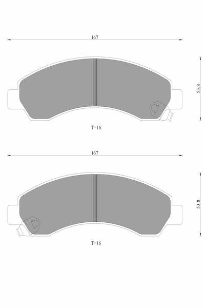 Bosch Disc Brake Pad Set - DB2061BL