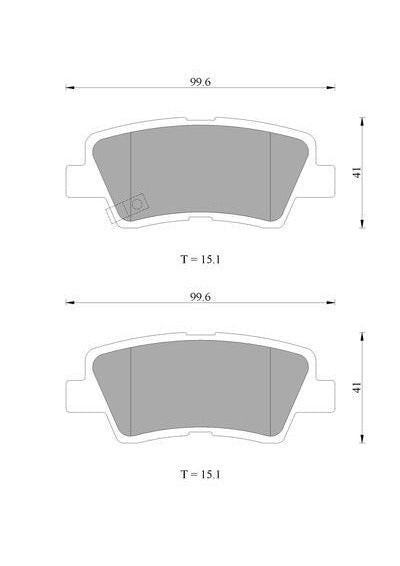Bosch Disc Brake Pad Set - DB2076BL