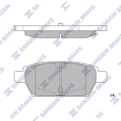 Hi-Q Brake Pads Set - SP1476