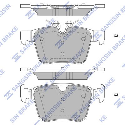 Hi-Q Brake Pads Set - SP4069