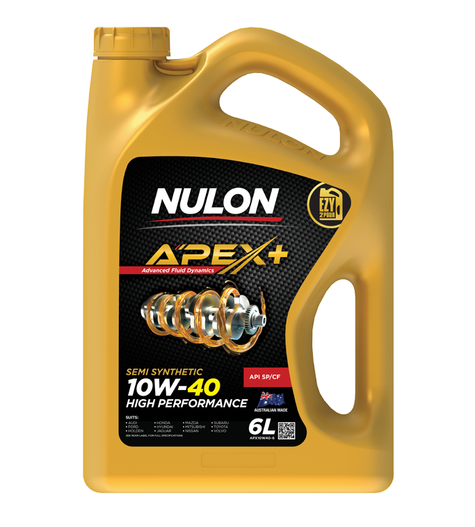 Nulon Apex+ 10W40 High Performance Engine Oil - 6 Litre