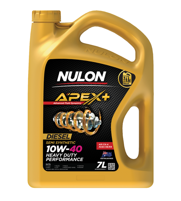 Nulon Apex+ 10W40 Heavy Duty Performance Engine Oil - 7 Litre