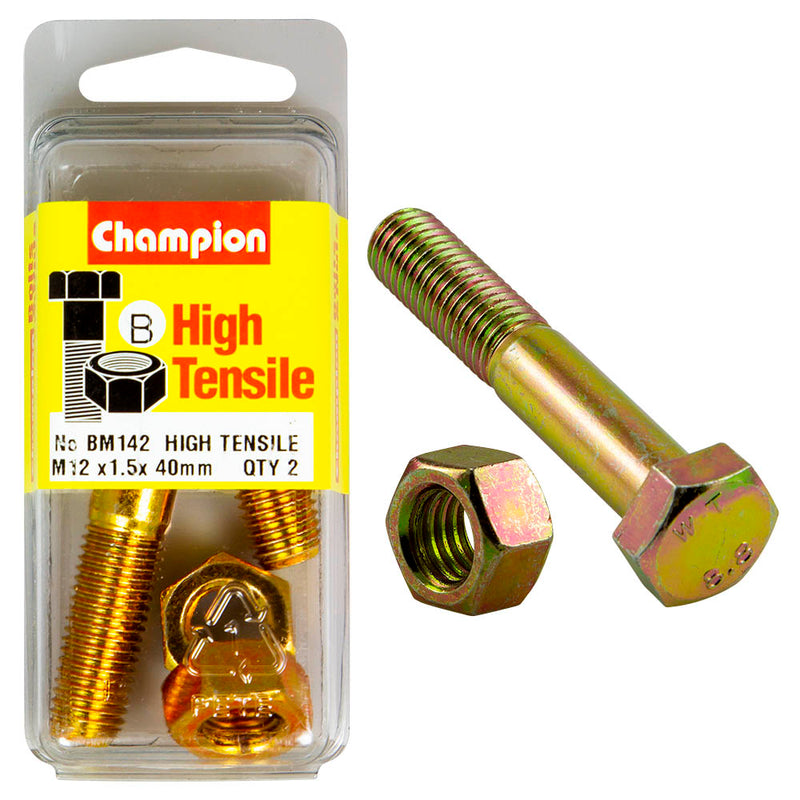 Champion Metric Bolts & Nuts Pack - BM142