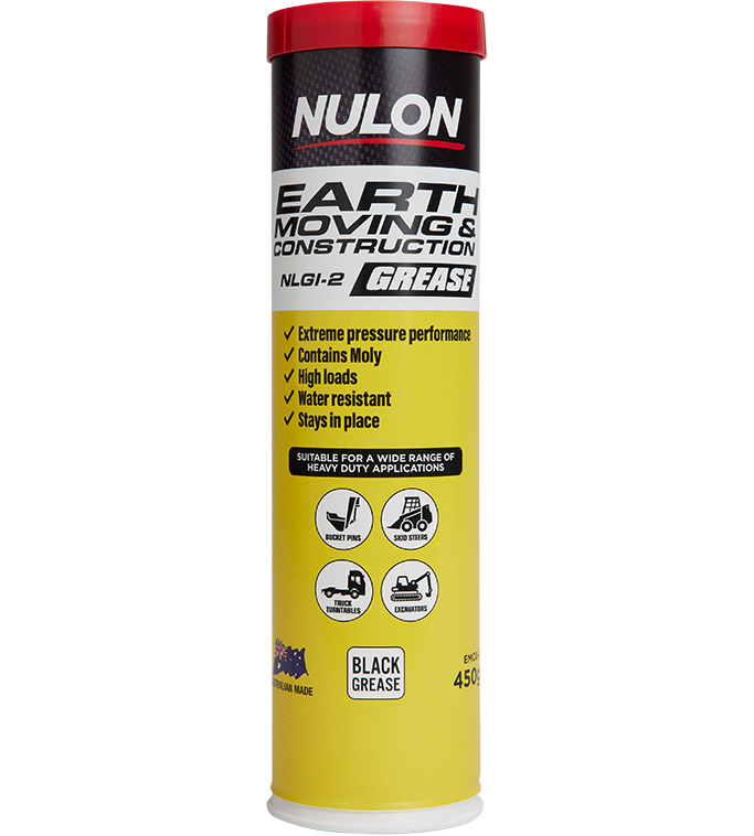 Nulon Earth Moving and Construction NLGI 2 Grease - 450g Cartridge