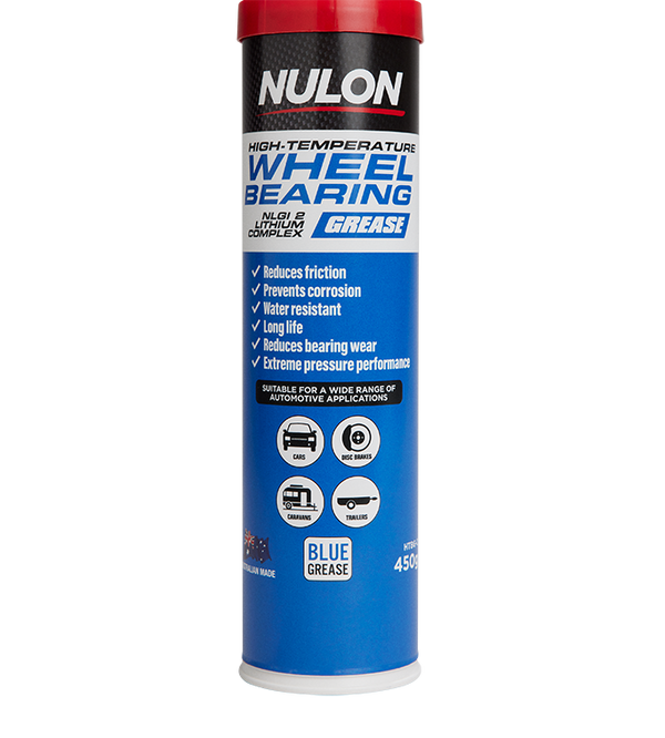 Nulon High-Temperature Wheel Bearing NLGI 2 Lithium Complex Grease - 450g Cartridge