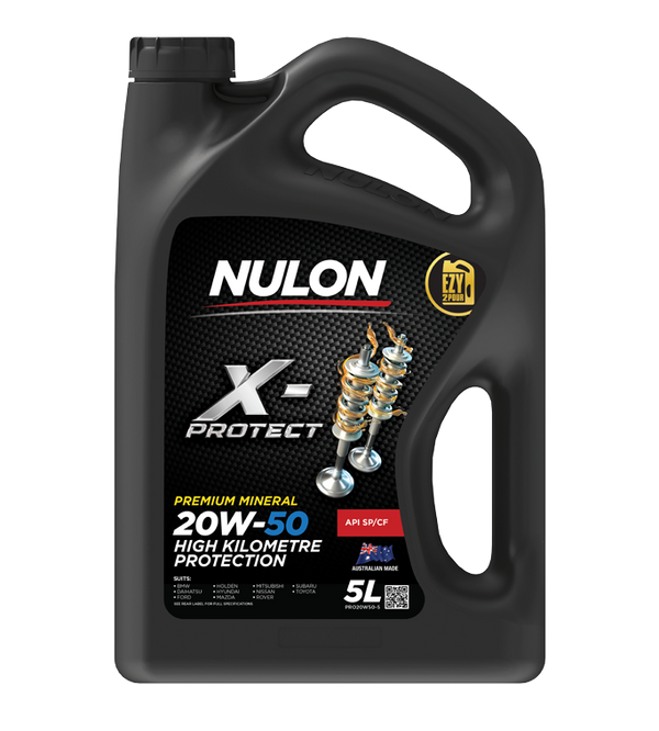 Nulon X-Protect 20W50 High Kilometre Protection Engine Oil - 5 Litre