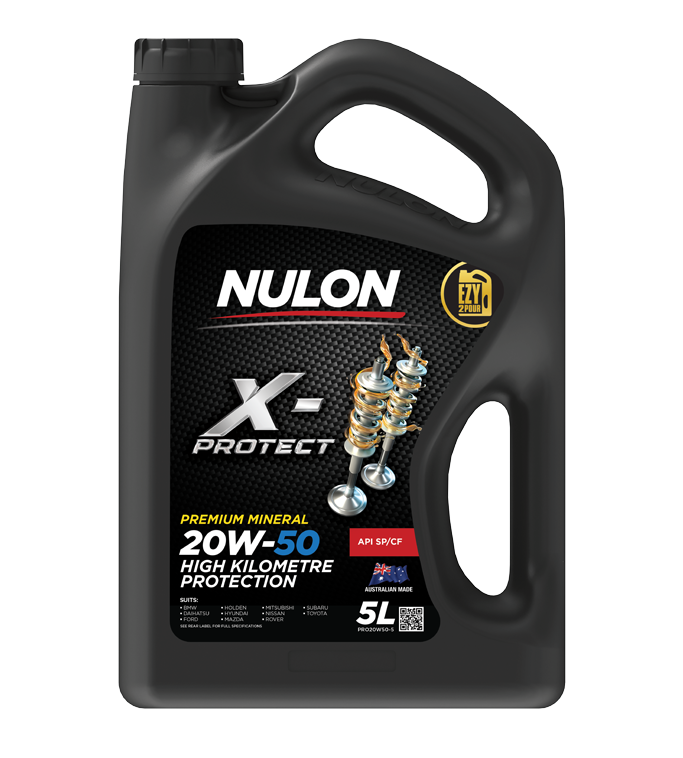 Nulon X-Protect 20W50 High Kilometre Protection Engine Oil - 5 Litre