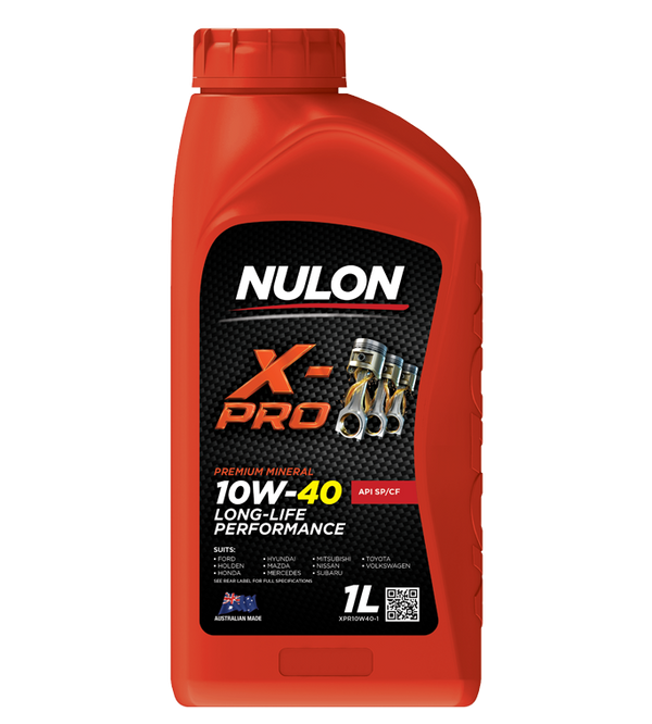 Nulon X-Pro 10W40 Long-Life Performance Engine Oil - 1 Litre