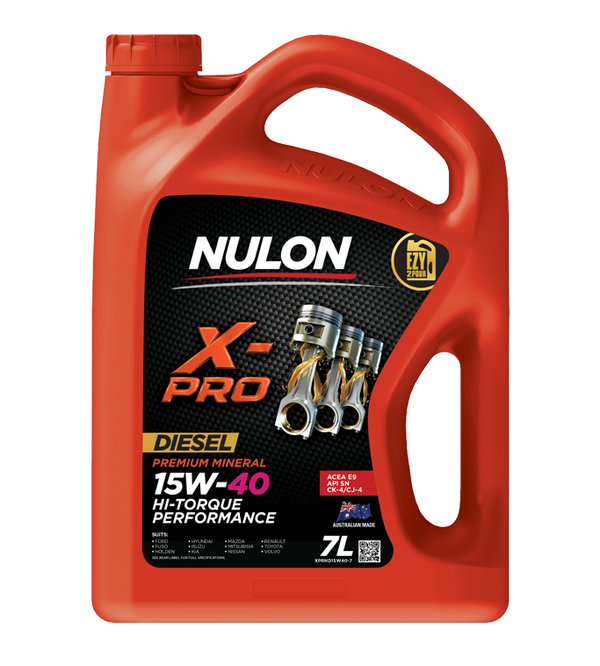 Nulon X-Pro 15W40 Hi-Torque Performance Engine Oil - 7 Litre